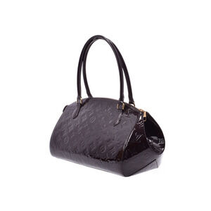 Louis Vuitton Purple Handbag Sherwood Vernis Amarante